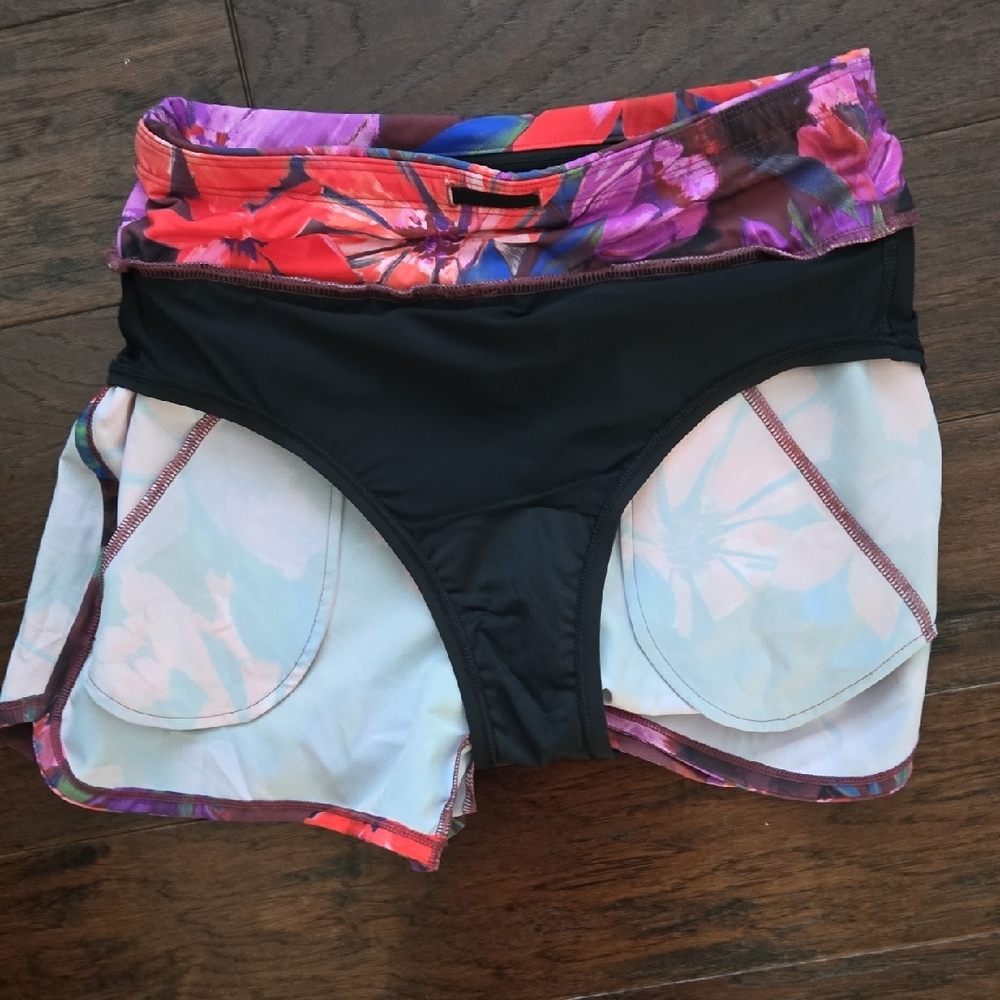 Duluth Trading Co Women's BOARD SWIM WATER SPORTS SHORTS ALASKAN HARDGEAR POCKET - Picture 9 of 12